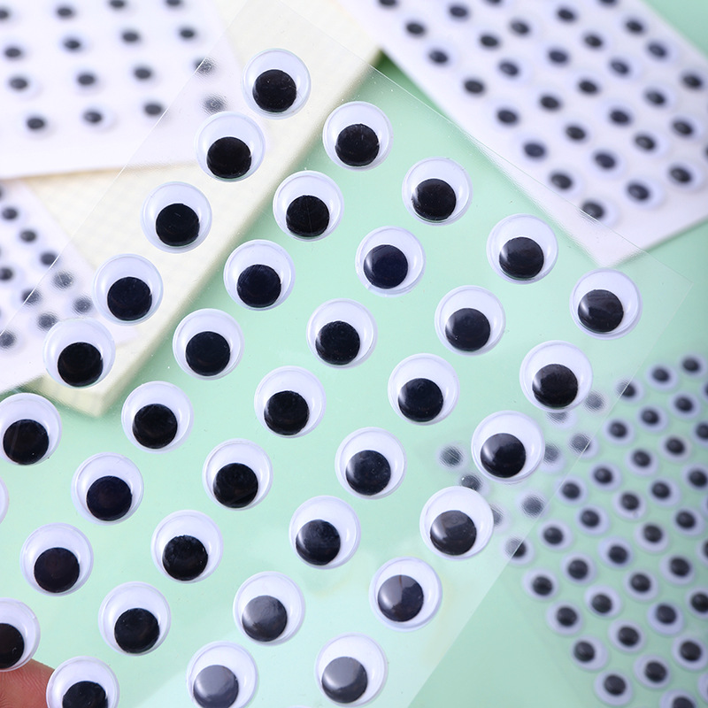 Stiker Mata Googly Plastik Per - Scrapbooking ulasan dan harga