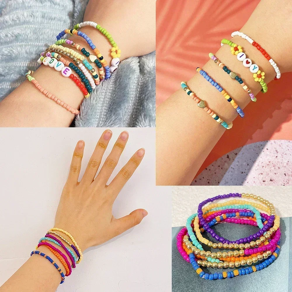 10g Manik-manik Kaca Berwarna- - Glass Seed Beads 2Mm Jewelry Making ulasan dan harga