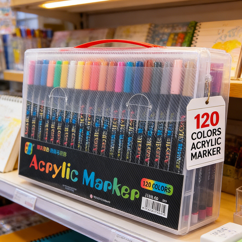 Set Pena Marker Akrilik Dua Uj - Painting Supplies ulasan dan harga
