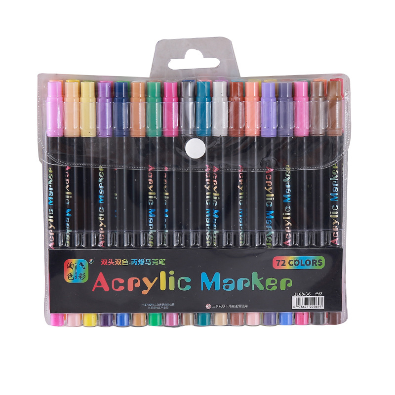 Set Pena Marker Akrilik Dua Uj - Painting Supplies ulasan dan harga