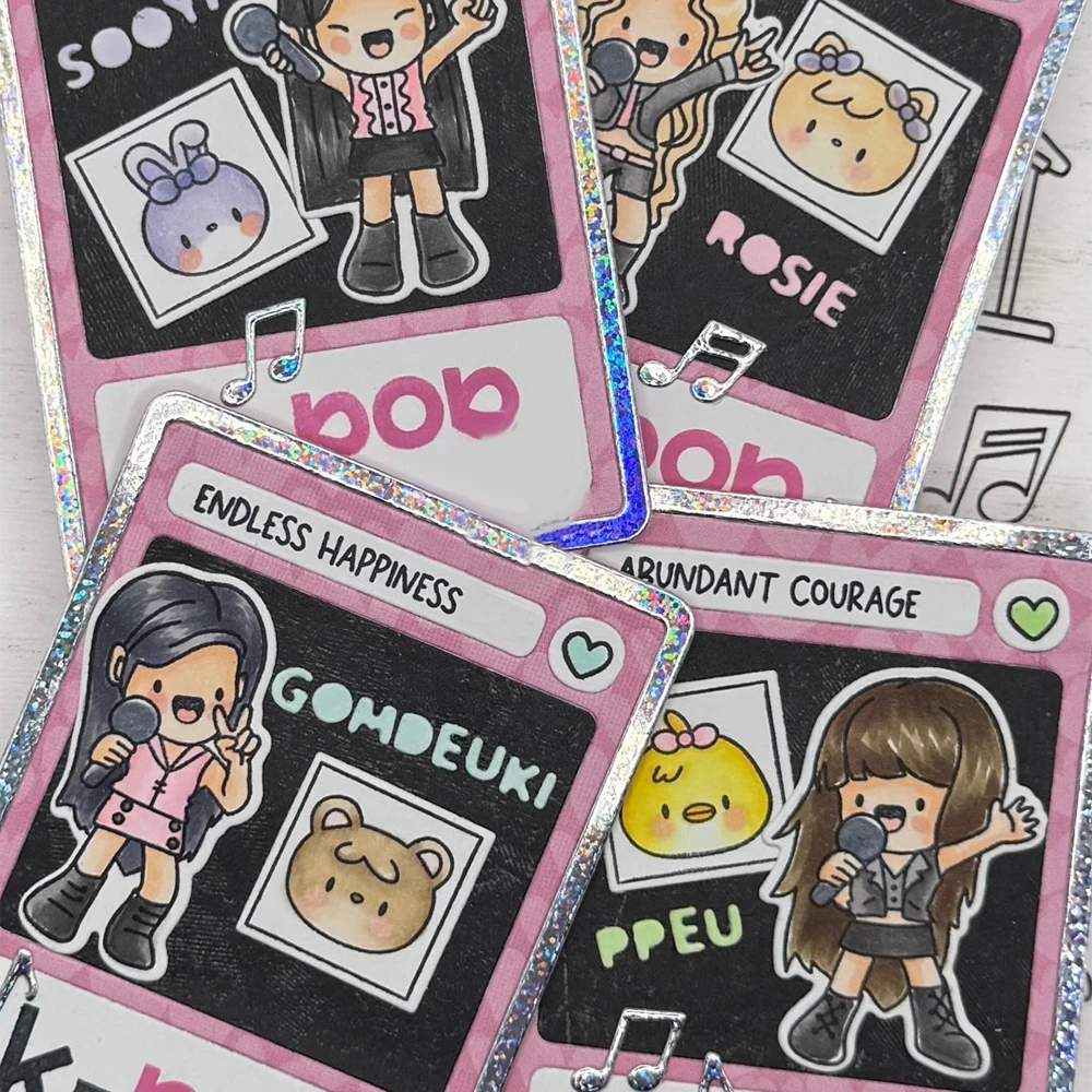 Stempel Silikon Transparan/Cet - Clear Silicone Stamps For Card Making ulasan dan harga