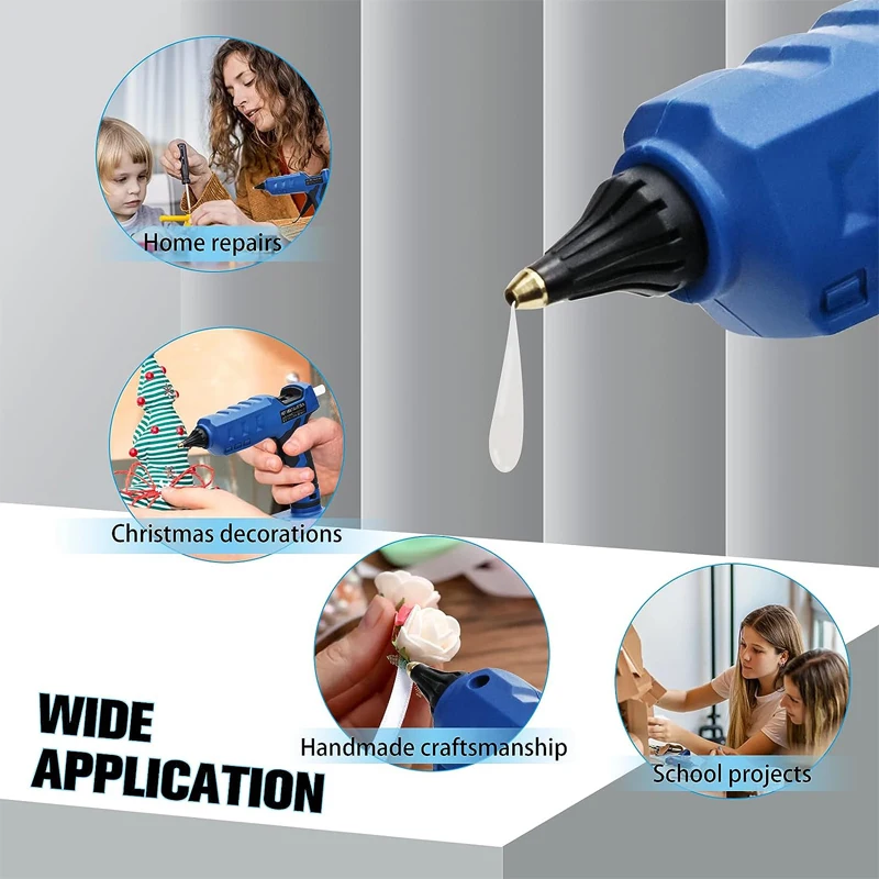 Pistol Lem Panas Tanpa Kabel u - Hot Melt Glue Gun Cordless ulasan dan harga