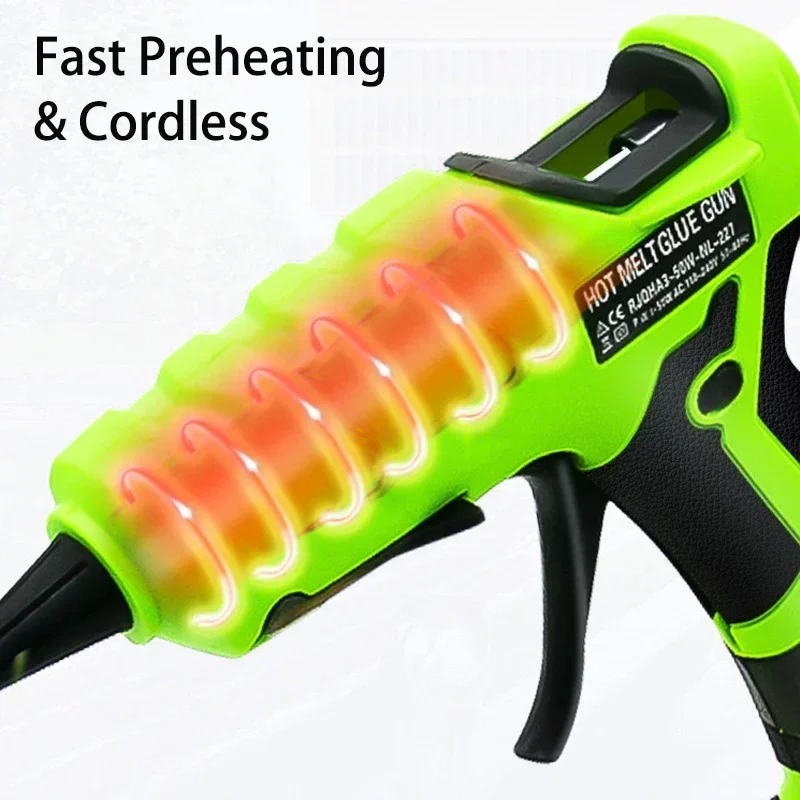 Pistol Lem Panas untuk Baterai - Hot Melt Glue Gun Cordless ulasan dan harga