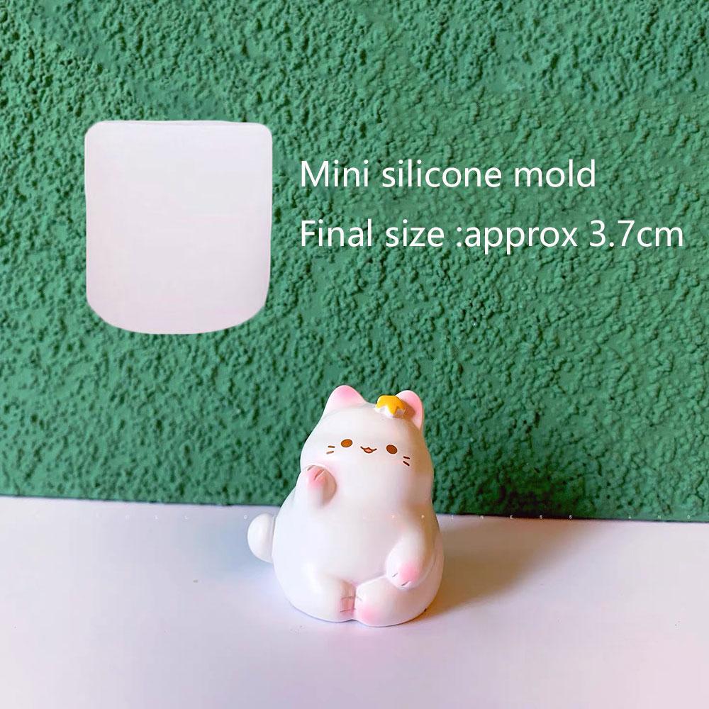 Set Cetakan Silikon Kucing 3D  - Silicone Epoxy Resin Molds Set ulasan dan harga