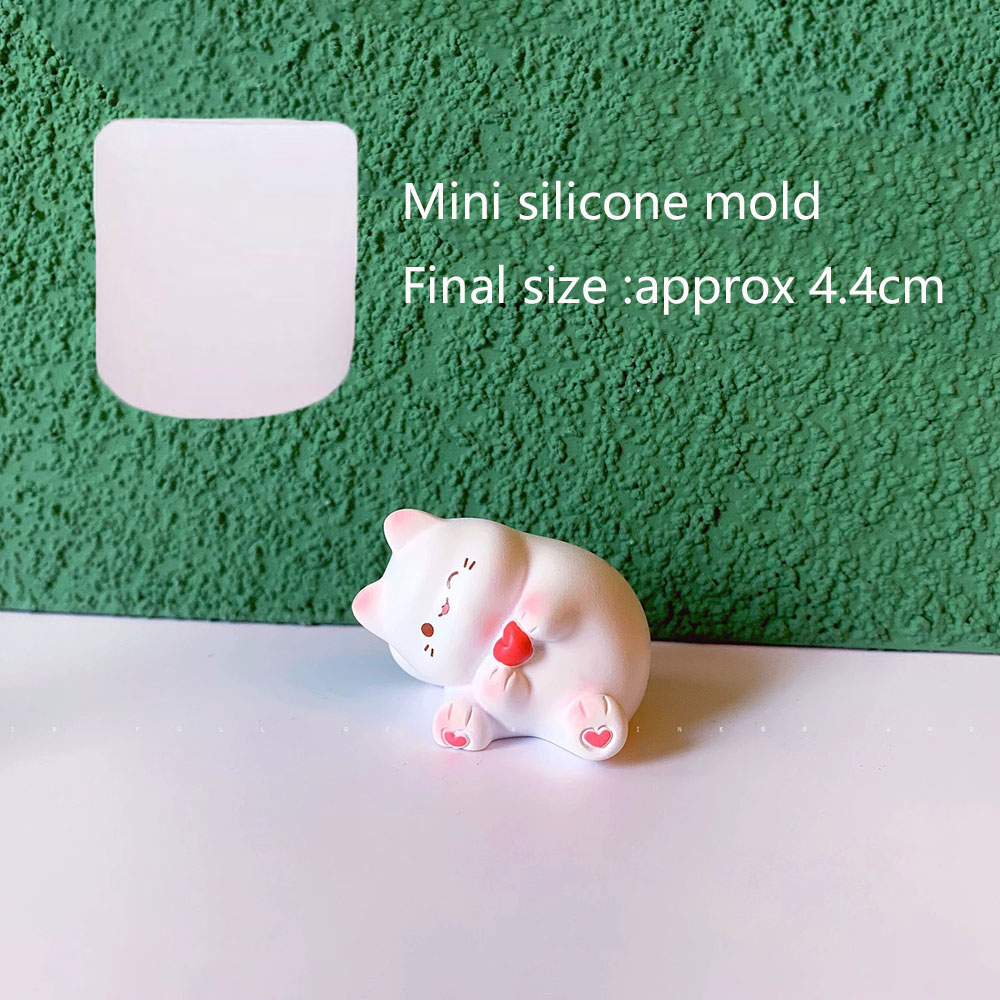 Set Cetakan Silikon Kucing 3D  - Silicone Epoxy Resin Molds Set ulasan dan harga