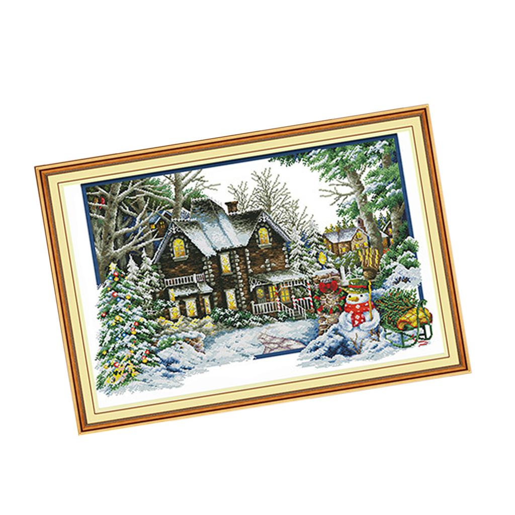 Kit Sulaman Silang dengan Pola - Cross Stitch Stamped Kits Beginners ulasan dan harga