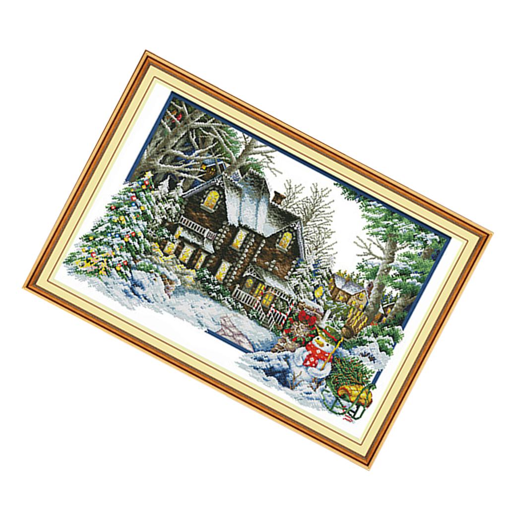 Kit Sulaman Silang dengan Pola - Cross Stitch Stamped Kits Beginners ulasan dan harga