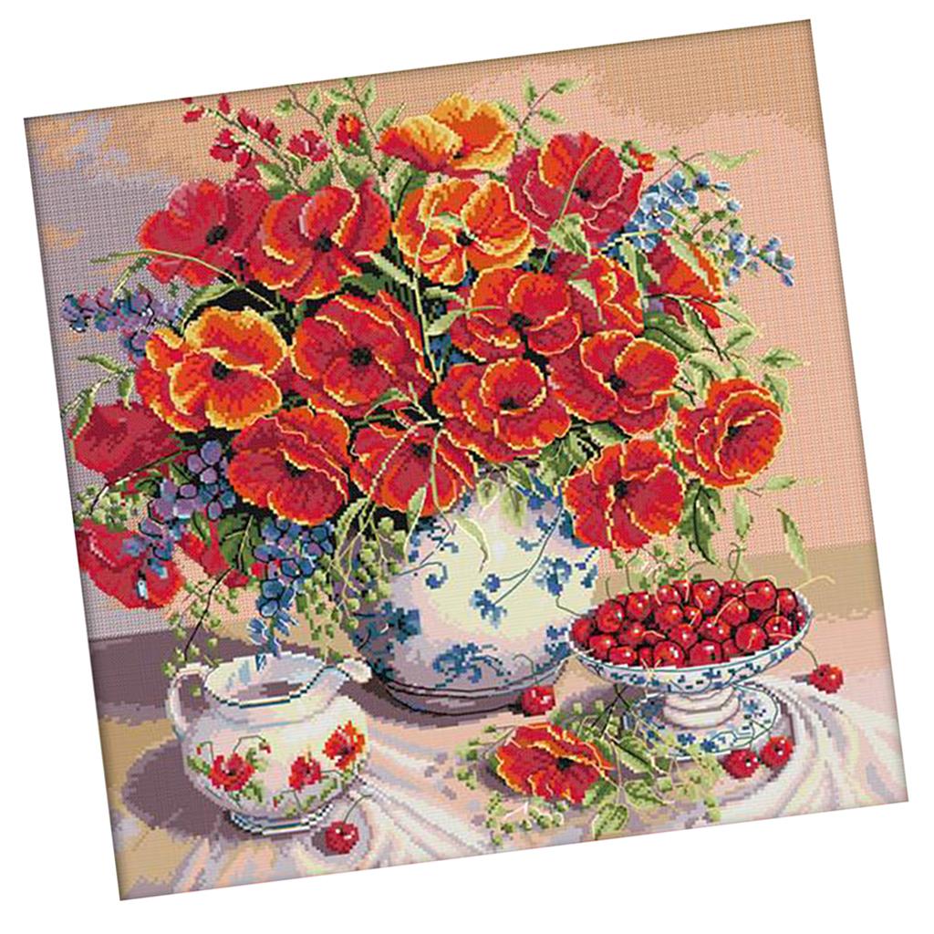 Kit Sulaman Silang Bermotif Bu - Cross Stitch Stamped Kits Beginners ulasan dan harga