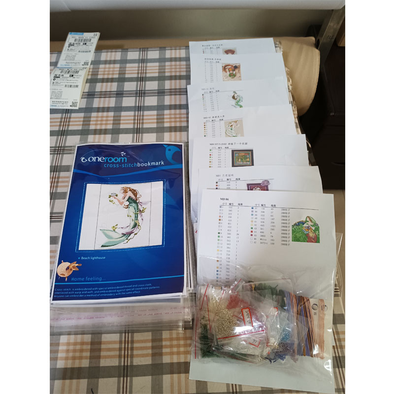 Perlengkapan Cross Stitch Bena - Cotton Embroidery Thread Skeins ulasan dan harga