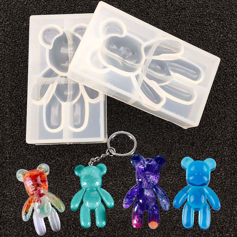 Kit Resin Epoksi Kristal DIY d - Silicone Epoxy Resin Molds Set ulasan dan harga